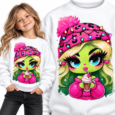 BLUZA ŚWIĄTECZNA GRINCH WOMEN ICE
